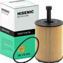 Oil Filter Fits Select VW Jetta TDI Beetle CC Eos Golf Passat, Fits Select A3 TT Quattro, Direct Replacement for OE# 071115562A 071115562C