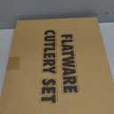 49-Piece Silverware Set with Organizer, Heavy Duty Stainless Steel Flatware Set for 8, Cutlery Utensil Sets with Steak Knives, Rust-proof, Mirror Polished, Dishwasher Safe, Heavy Duty