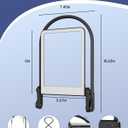 3X Neck Magnifying Glass with Light, Hands Free Magnifier with Light, Magnifying Glass for Reading Close Work, 40 LED Lights Page Magnifier, Lighted Magnifying Glass with 3 Modes