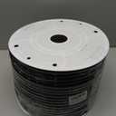 VerRich Pneumatic Tubing Pipe Pu Hose,Black 12mm OD x 8mm ID 80 Meters(262 FT) PU Air Hose Line Tube for Air Compressor Transfer