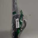 Curtain Rods for Windows 36 to 60 inch, 5/8" Blackout Wrap Around Curtain Rod Telescoping Adjustable for Sliding Door Bedroom Kitchen RV, Black (36"-63")