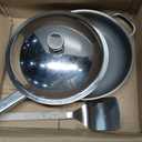 Our Place Titanium Always Pan Pro | 10.6" PFAS-Free Nonstick Frying Pan with Spatula | Chef-Grade Tri-Ply Stainless Steel & Aluminum Build | Induction & Oven-Safe up to 1000°F | Chrome