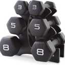 CAP Barbell Neoprene Dumbbell Weights Pairs & Sets | Multiple Colors (32 lb Set)