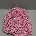 Pink Christmas Tree Skirt Unique Velvet Tree Skirt 36 Inches Sequin Tree Skirts Hot Pink Tree Skirt Glitter Christmas Tree Skirt for 6FT Tree Sparkly Tree Skirt for Christmas Tree Decorations