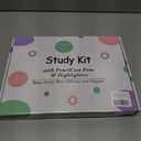 Unicorn Birthday Gifts for Girls Aesthetic School Supplies with Cute Pencil Case, Pastel Highlighters Gel Pens Mechanical Pencils Set Girls Stationery Set, Pencil Pouch with Supplies (Macaron)