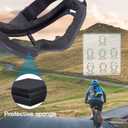 2 Pack Motorcycle Dirt Bike Goggles for Men Women, MX UTV Racing Riding Windproof Dustproof Goggles, Off Road Goggle (Pink Frame Colorful and Blue Frame Colorful)