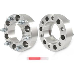 ECCPP 6x5.5 to 6x5.5 Wheel Spacers 2 inch 6 lug 6X139.7MM Fit for Toyota for 4Runner 1996-2021 for Toyota for FJ Cruiser 2007-2014 with Studs 14x1.5 106mm Hub Side to 95.1mm Wheel Bore-2PCS