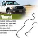 Rack Pinion Transfer Lines Compatible For Toyota Tacoma 1995-2004/4Runner 1996-2002 4WD RWD