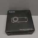 TMY Native 1080P Projector with WiFi and Bluetooth, Outdoor Movie Projector (with wifi)
