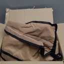 ULTCOVER Waterproof Outdoor TV Cover Double Layers with Clear Front Flap for 50-54 inch Outside Flat Screen Televisions