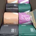 Amazon Aware 100% Bamboo 3-Ply Toilet Paper, Unscented, 24 Rolls, FSC Certified, 350 Sheets, 8400 Count, Pack of 24, Plastic-Free