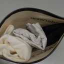 Battewa Leak Proof Underwear for Women Incontinence Underwear Teens Ladies Cotton Leakproof Panties Bikini Absorbent 40ml,3Pack (3Color,X-Large) (Black-white-gray)