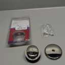 Westbrass Tip-Toe Coarse Thread Tub Trim Set with 1-Hole Overflow Faceplate, Polished Nickel, R93-05