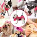 Kkiimatt Dog Grooming Hammock, Small Dog Hammock for Nail Trim, Hanging Harness for Claw Care,Grooming Sling Holder Hanger with Thick Fabric Neck Support Wide Strap Restraint S