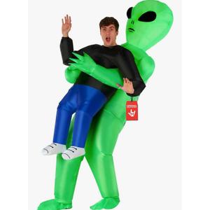 Morph Alien Costume, Inflatable Blow Up Alien Costumes Adult, Halloween Costumes for Adults, Halloween Costume for Men, One size