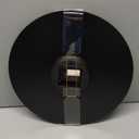 Mosewa Wall Clock 14 Inch Black Battery Operated Silent Non Ticking Simple Minimalist Rose Gold Numbers Decorative for Bedroom Living Room Kitchen Home Office