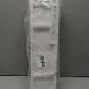 Cabilock White Keyboard Storage Rack 20.86X5.51X2.75 Inches Multifunctional Desktop Organizer under Desk Shelf for Home Office Workspace (52.8x14cm)