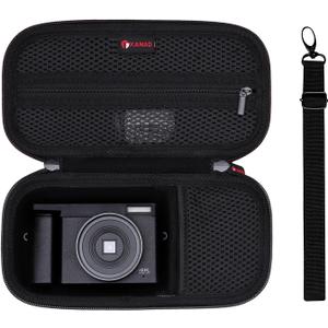 XANAD Hard Case for Sony a6400 a6700 a6000 a6100/Sony ZV-E10 ZV1 ZV1F ZV-E10 II/Sony RX100 VII Mirrorless Digital Camera, with Shoulder Strap,Black