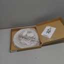 Grow Lights for Indoor Plants, Full Spectrum Halo Growing lamp with Detachable Base, Height Adjustable, 3 Colors, 10 Dimming, Automatic Timer, Plant Light for Succulents Small Plants (White-3.4in)