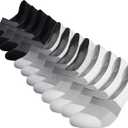 COOLMATE GLOBAL 6 Pack No Show Men Socks, Low Cut Ankle Sock Moisture Wicking