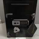 2.8 CUB Depository Drop Safe Fireproof, Front Drop Slot Lock Box with Digital Combination and Anti-Fishing, Silent Deposit Safe Box, Security Money Safe for Cash Slips Expense Business Office Home