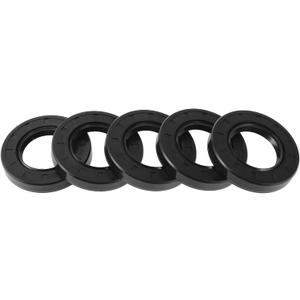 5 Pcs Rotary Shaft Seal High Pressure Oil Seal 35x60x10mm Black Nitrile 70 Durometer Rubber