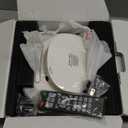 Greadio CD Player Boombox Cassette Player Combo with Bluetooth,AM/FM Radio,Stereo Sound with Remote Control,AUX/USB Drive,Tape Recording,AC/DC Powered,Headphone Jack,LCD Display for Home,Kids,Gift (White)