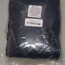 Surf Poncho Changing Robe Extra Large Thick Towel Poncho for Men Women with Hood Pocket for Beach Swimming, 47"x37", Black Coral Red