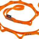 GM CLIMBING 16mm Nylon Daisy Chain Sling 22kN 120cm / 48in CE UIAA Certified for Leading Aid Climb Ascender Rigging Hammock Suspension (Orange, Pack of 1)