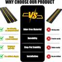 Rubber Driveway Ramps, Heavy Duty 66139lbs Weight Capacity Low Profile Car Ramps, Threshold Ramp for Loading Dock, Garage, Sidewalk, Truck, Scooter, Bike, Motorcycle & Wheelchair