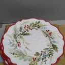 Certified International Christmas Gatherings 11" Melamine Dinner Plates, Set of 4 (Large)