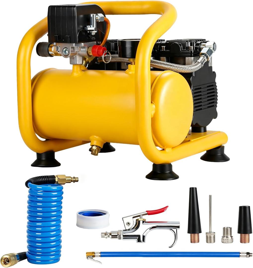1 Gallon Cordless Air Compressor for DEWALT 20V Battery (No Battery)