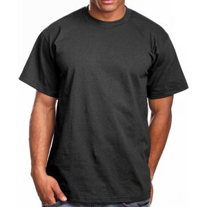 PRO 5 Super Heavy Mens Short Sleeve T-Shirt (Large, Charcoal Grey)