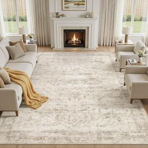 cotiled 10x12 Area Rugs Abstract Distressed Washable Large Living Room Rug