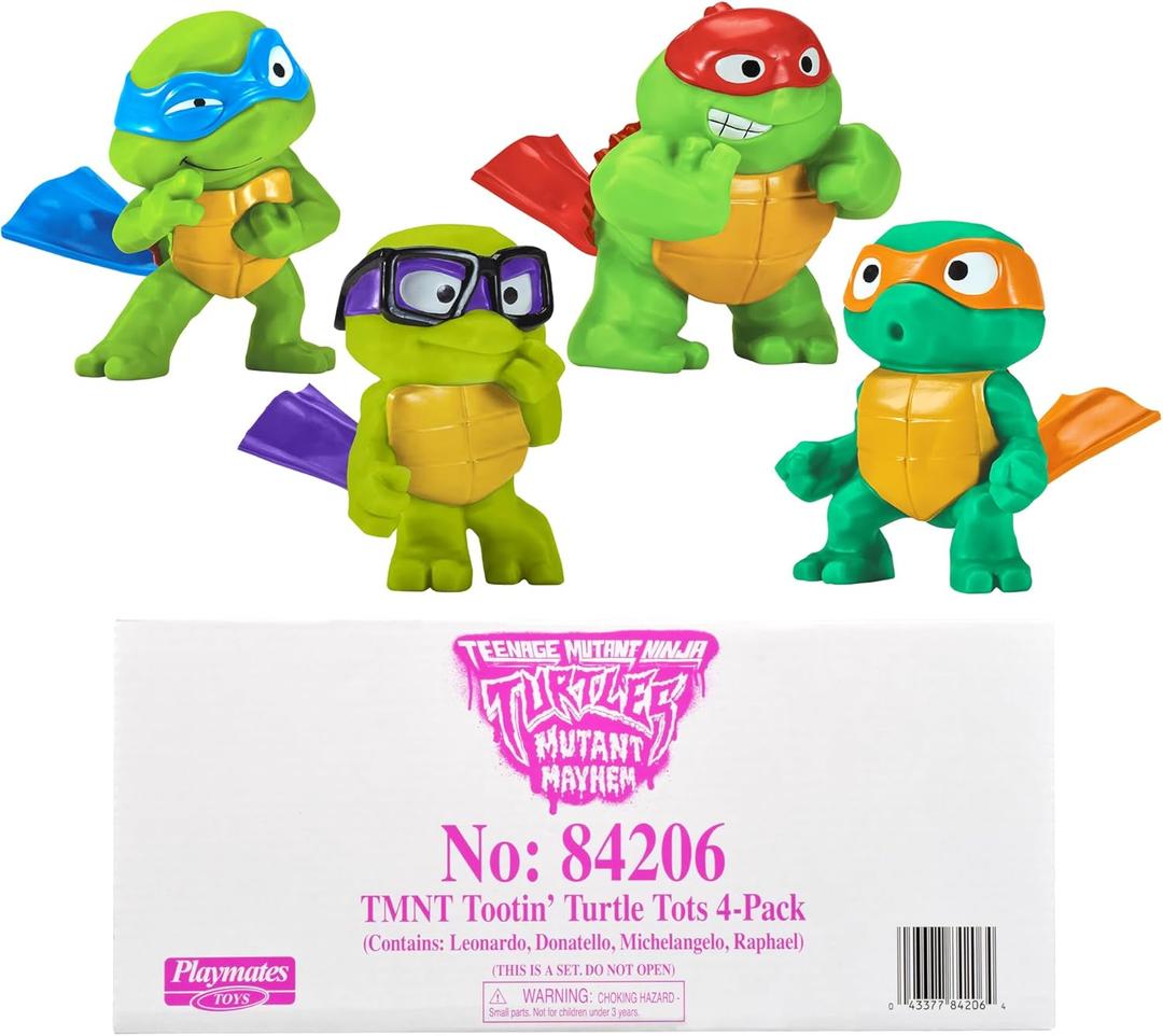 Teenage Mutant Ninja Turtles Tootin Tot Turtles Soft Bundle