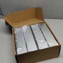 Qualirey 4 Pack Multi Catch Mice Trap Clear Top Humanized Mouse Trap Rodent for Indoor Outdoor Rat Control Pet and Security (4.5 Inch,Silver)