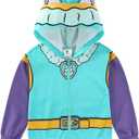 Paw Patrol Nickelodeon Everest Girls Zip Up Hoodie with Ears for Toddler and Big Kids, 6