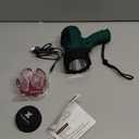 YIERBLUE Rechargeable Spotlight, Super Bright 90,000 High Lumen LED IP67 Waterproof Handheld Spotlight Long Lasting Large Flashlight Searchlight with Detachable Red Light Filter (Green)