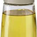 Simple Style Leak-Proof Glass Cruet Bottle 420ml, Oil & Vinegar Dispenser with Sealed Pour Spout, Wide Mouth, Easy to Clean, Kitchen & Dining Essential