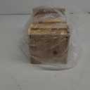 Owl House Cedar - Prebuilt Barn & Screech Owl Nesting Box - Easy Hang & Clean - Wood Shavings & Screws Included