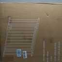 DUMOS 30-40.5" Baby Gate for Stairs & Doorways, Auto Close, White