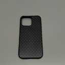 Jusy Compatible with MagSafe Polka Dot Case for iPhone 16 Pro Max, Cute Aesthetic Polka Dots Magnetic Phone Case, Soft TPU and Hard PC Protective Phone Cover for Women Girls (Matte) - Black