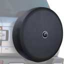 Amooca Spare Tire Wheel Cover with Backup Camera Hole Compatible with Ford Bronco2021-2025 Spare tire Exterior Accessories Black 30" for Tire 255/70R16 (Base)