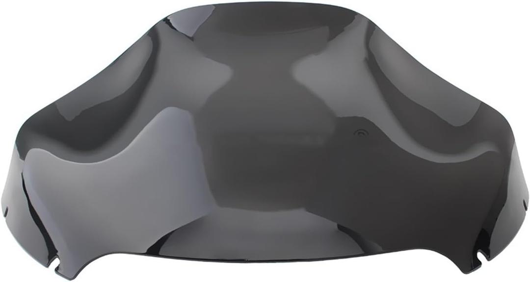 Windshield Fairing Cover Motorcycle Wave Windshield Windscreen Upper Fairing Deflector for Har&Ley Touring Road Glide FLTR Ultra FLTRU FLTRX CVO 2015-Up Deflectors (Black)