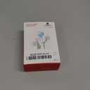 RAPIQUE Bluetooth Wireless Mouse - Dual Bluetooth & 2.4 GHz USB Receiver, Ergonomic Design, Quiet Clicks, Low Power - Multi-Device Compatibility for MacBook, Laptop, Computer, iPad Air/Pro (Pink)