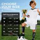 Soccer Shin Guards Kids Youth, Ski Shin Protector for Boys Girls Men Women, Ski Shin Pads Defender, Lightweight Calf Protective Gear, Breathable Canilleras de Futbol para Nios