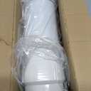 TL1854 5" Diameter Portable Air Conditioner Exhaust Hose Kit Compatible with Delonghi PACA140E PACC100EL PACC100 PACA110 PACCT90, 44" length Exhaust Outlet Hose Tube Include TL2667 Hose Connection