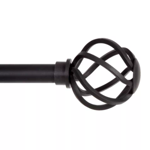 Kenney Cage 5/8" Standard Decorative Window Curtain Rod 28x47in