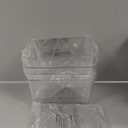 ClearSpace Plastic Storage Bins with Lids X-Large  Perfect Kitchen Organization, Desk Organizer or Pantry Storage  Desktop Organizer, Pantry Organization and Storage Bins, Cabinet Organizers (4 Pack)