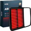 KAX Premium Engine Air Filter, GAF020 (CA10159) Replacement for Toyota Prius Base 1.5L L4 Electric/Gas 2004 2005 2006 2007 2008 2009, 200% Longer Life